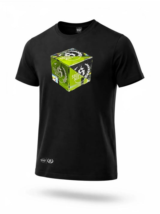 ⬛🧊 Środowisko Miejskie Cube T-Shirt – Black