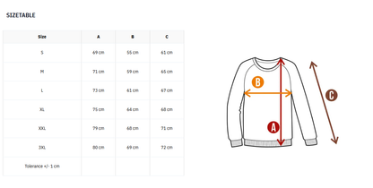 Pit Bull Crewneck Sweatshirt – Orange Dog