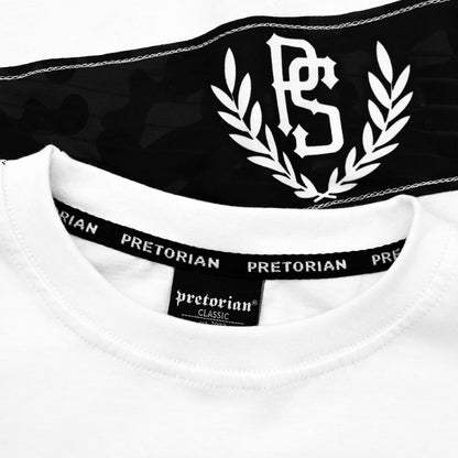 Pretorian T-Shirt “Troublemakers Panel” (White/Black) 🤍🔥