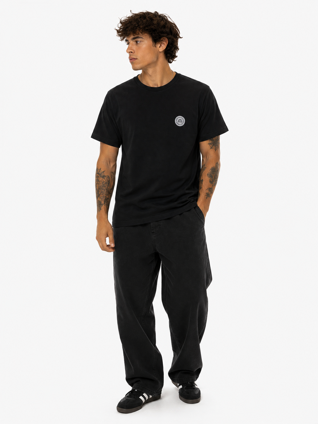 MANTO T-Shirt "CIRCLE" Black 🖤🔥