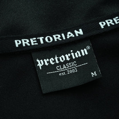 Pretorian "Line" Zip-Up Sweatshirt – Black