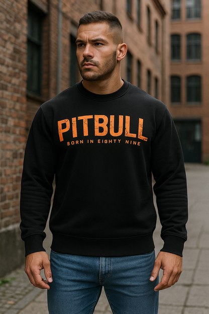 PIT BULL WEST COAST – Men’s Sweatshirt BLACKY 🖤