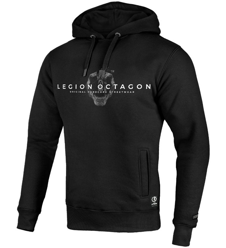 OCTAGON&nbsp;– Skull Hoodie Black 🖤💀