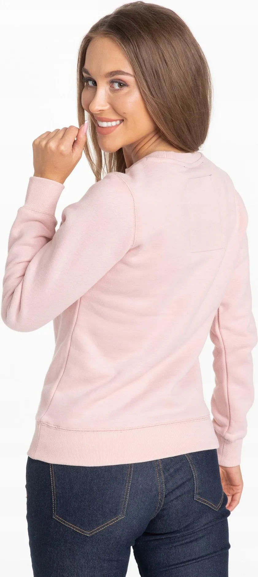 🔥PIT BULL WEST COAST Crewneck Small Logo Pink