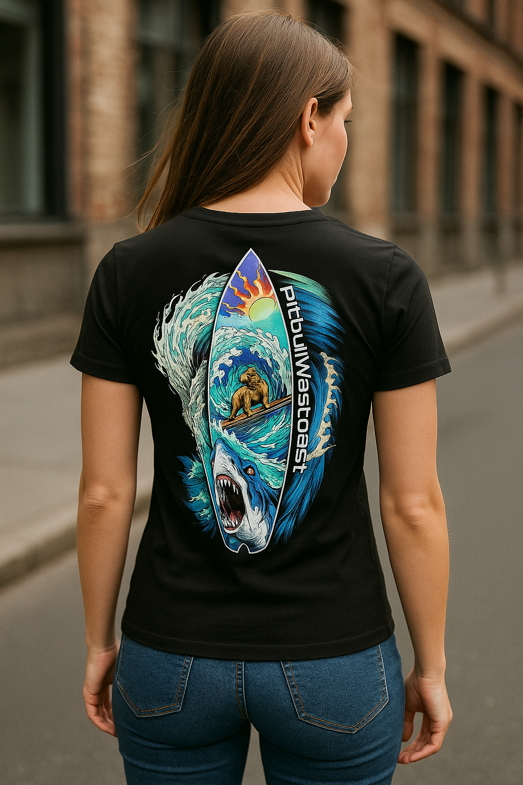 PIT BULL WEST COAST – Women’s T-Shirt CAMINO 💥