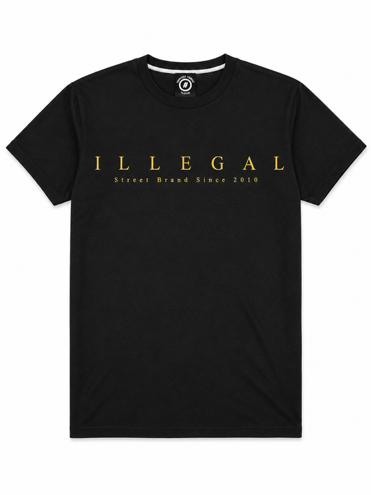 ILLEGAL T-Shirt “ILLEGAL” Black 🖤🔥