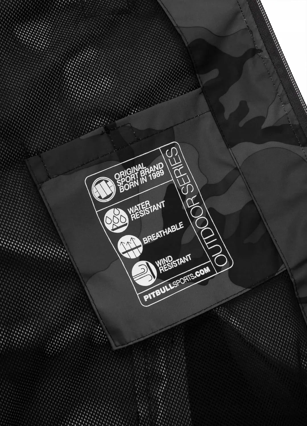 🧥 PIT BULL WEST COAST ATHLETIC Jacket Black Camo