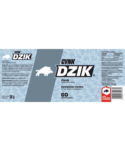 DZIK Zinc Citrate 15mg 🛡️💊⚡