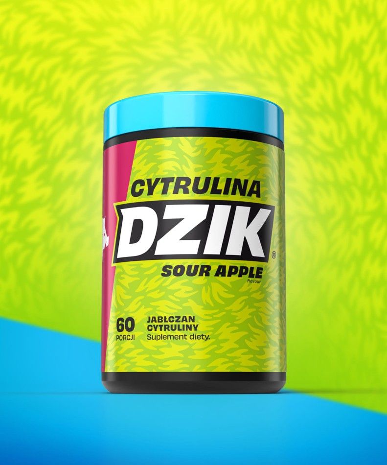 🍏💪 DZIK® Citrulline Malate – Sour Apple
