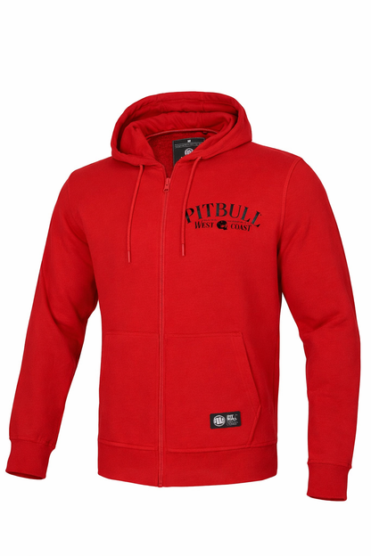 🖤 PIT BULL WEST COAST “San Diego 89” Hoodie Red