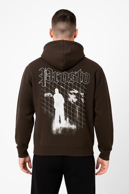 PROSTO – Hoodie Shadow Washed Black 🖤⚡
