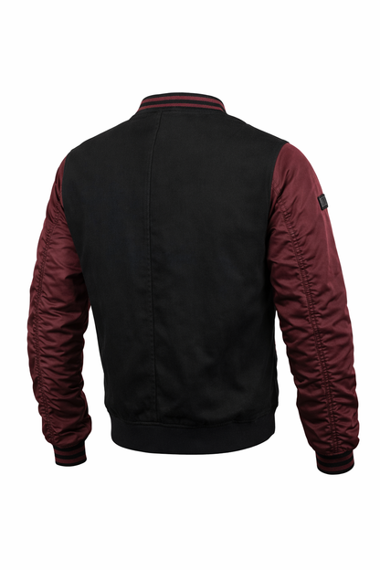 🧥 PIT BULL WEST COAST SEA FIRE Men’s Jacket – Black/Burgundy