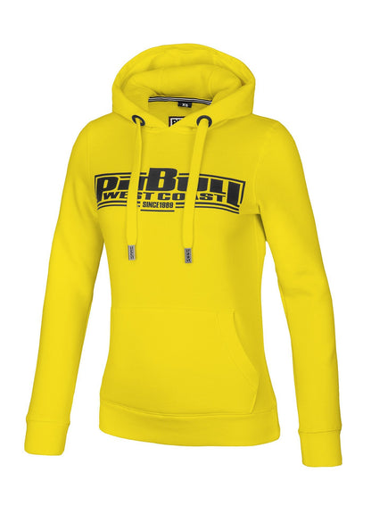 🖤 PIT BULL WEST COAST Women’s Hoodie Classic Boxing Yellow