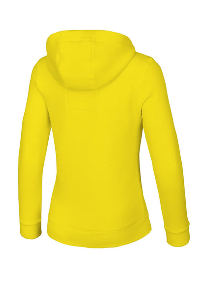 🖤 PIT BULL WEST COAST Women’s Hoodie Classic Boxing Yellow