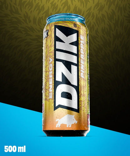 🍍⚡ WK DZIK Pineapple Energy Drink – Sugar Free