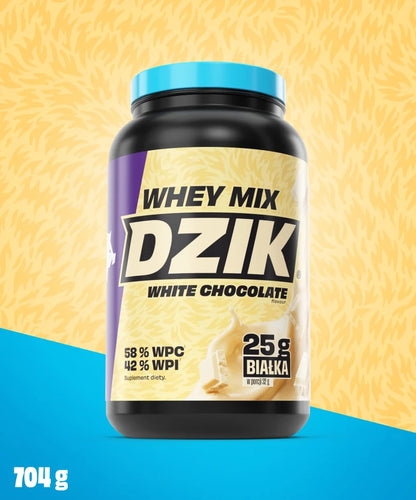 🤍💪 DZIK® Whey Protein – White Chocolate