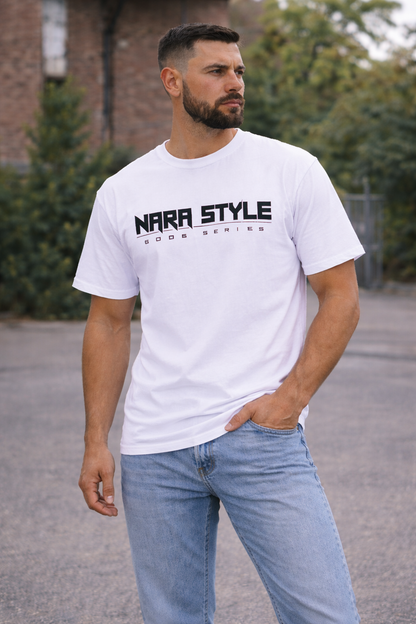 NARA-STYLE GOODS SERIES – ANUBIS T-SHIRT White