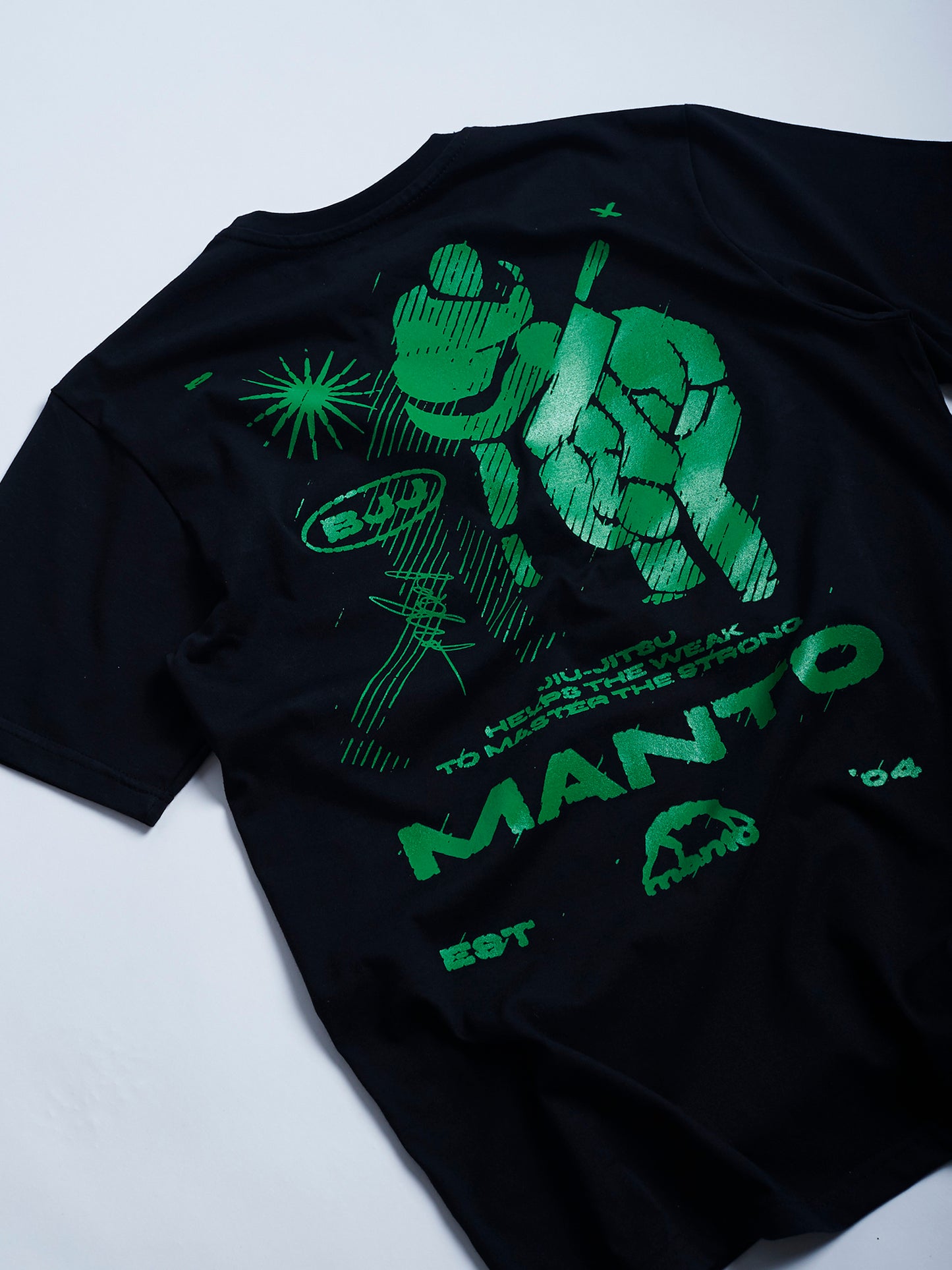 🤍 MANTO T-Shirt BJJ Sequence