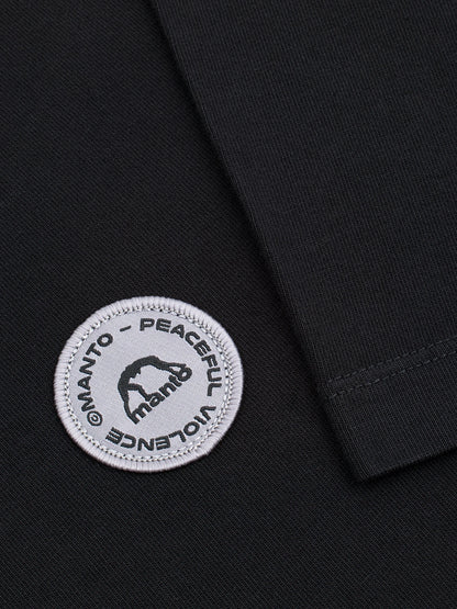 MANTO T-Shirt "CIRCLE" Black 🖤🔥
