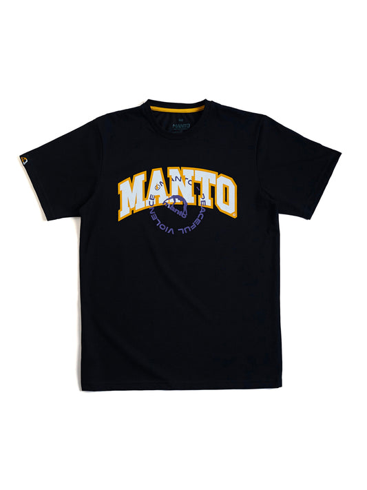 MANTO T-shirt ECHO – Black