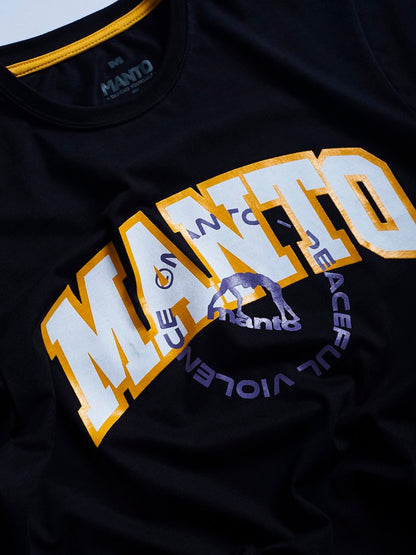 MANTO T-shirt ECHO – Black