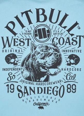 👕 PIT BULL WEST COAST San Diego 89 Men’s Crewneck  Light Blue
