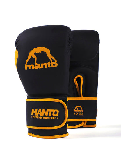 MANTO Boxing Gloves ESSENTIAL – Black/Orange