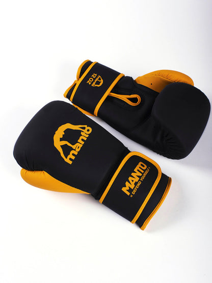 MANTO Boxing Gloves ESSENTIAL – Black/Orange