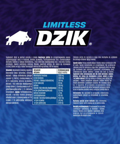 🍏⚡ WK DZIK Limitless Brain Booster – Sour Apple