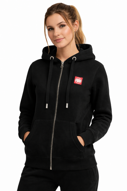 💪 Pitbull West Coast Women’s Zip Hoodie HILLTOP Black