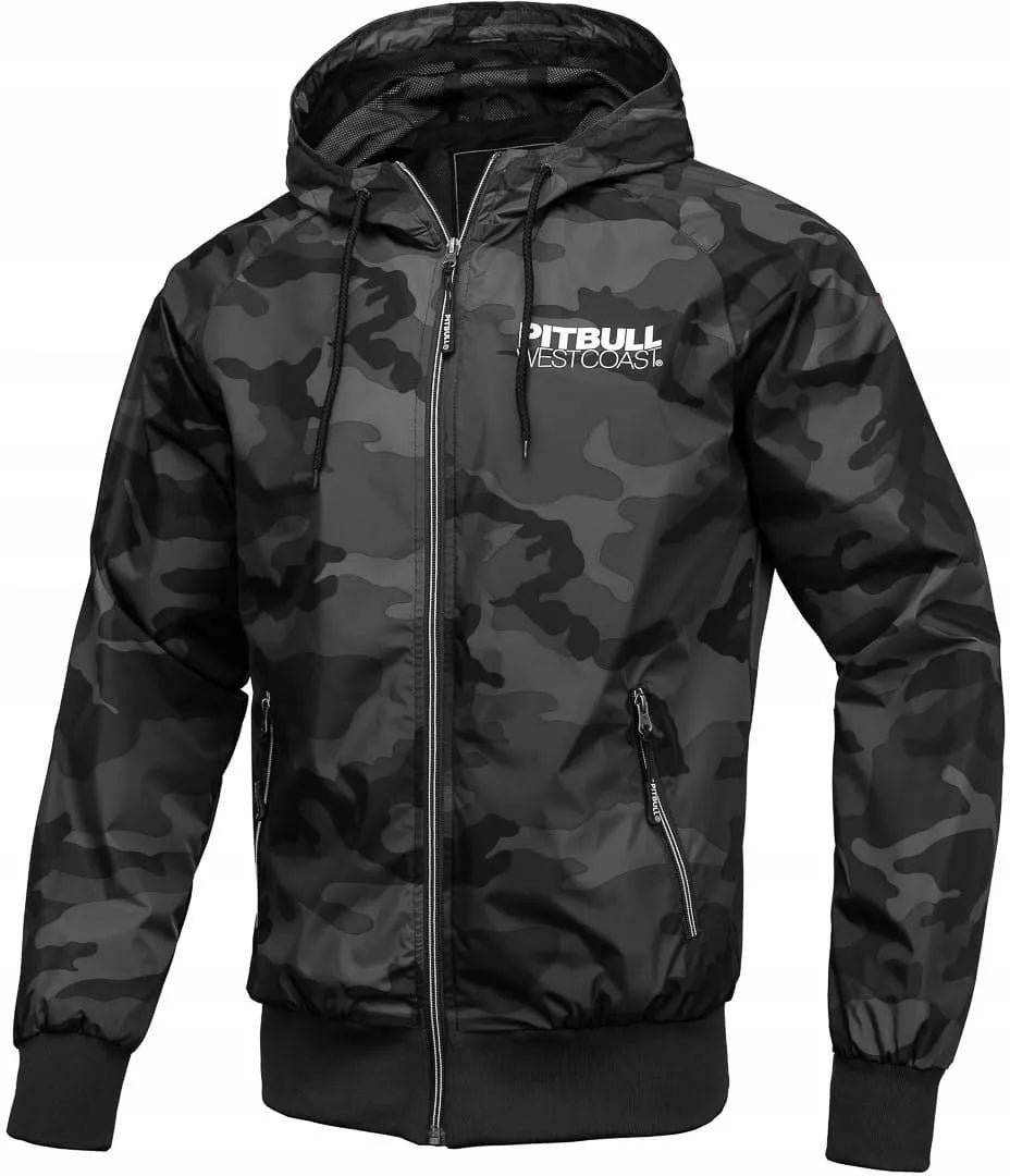 🧥 PIT BULL WEST COAST ATHLETIC Jacket Black Camo