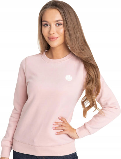 🔥PIT BULL WEST COAST Crewneck Small Logo Pink