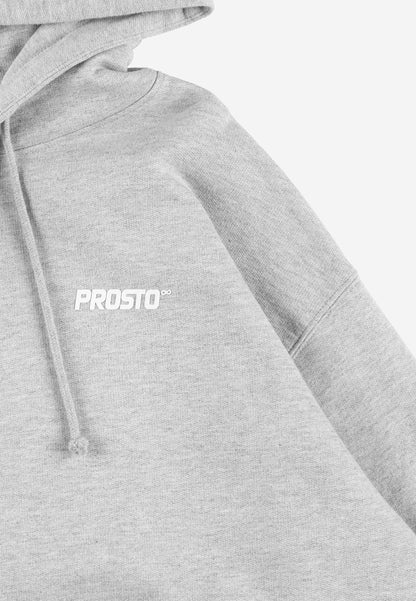 PROSTO – Zip Hoodie Logo Gray ⚫✨