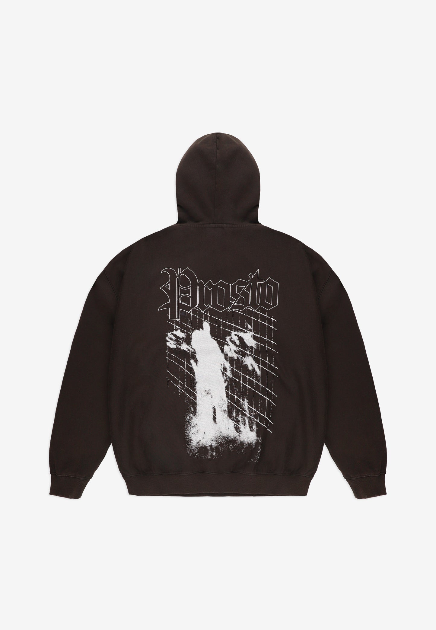 PROSTO – Hoodie Shadow Washed Black 🖤⚡