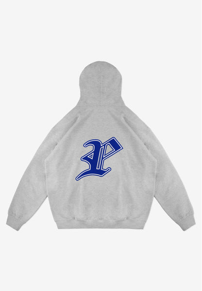 PROSTO – Zip Hoodie Gothic P Gray 🖤⚡