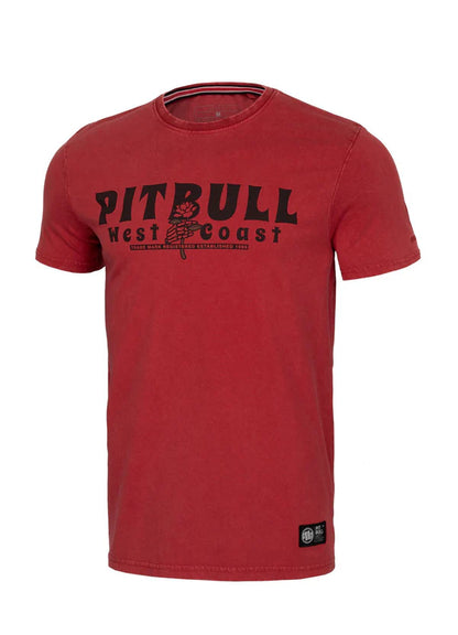 PIT BULL WEST COAST – Denim Washed Santa Muerte T-Shirt