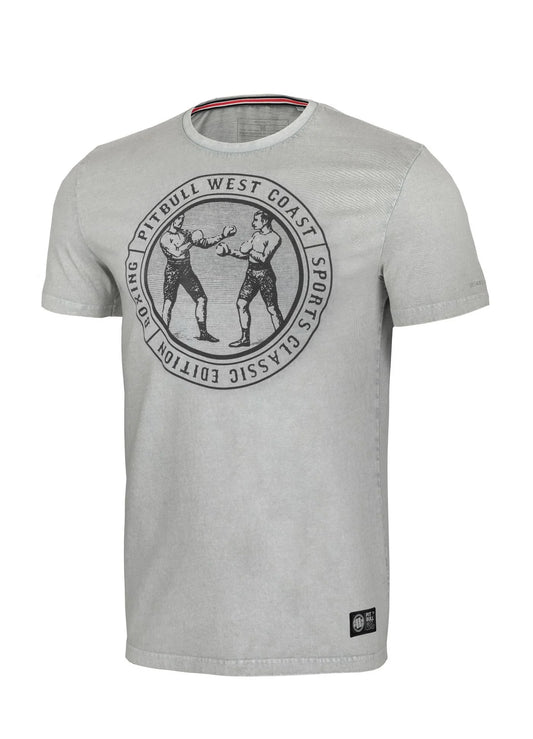 Pit Bull West Coast presents: T-shirt Vintage Boxing Washed Grey