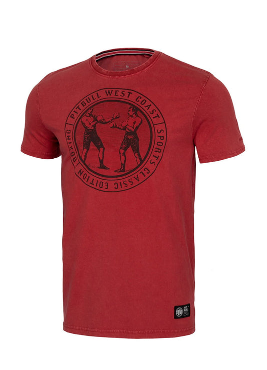 Pit Bull West Coast presents: T-shirt Vintage Boxing Burgundy