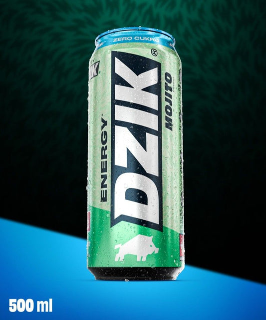 ⚡🍋 DZIK ENERGY MOJITO – Sugar-Free Energy Drink