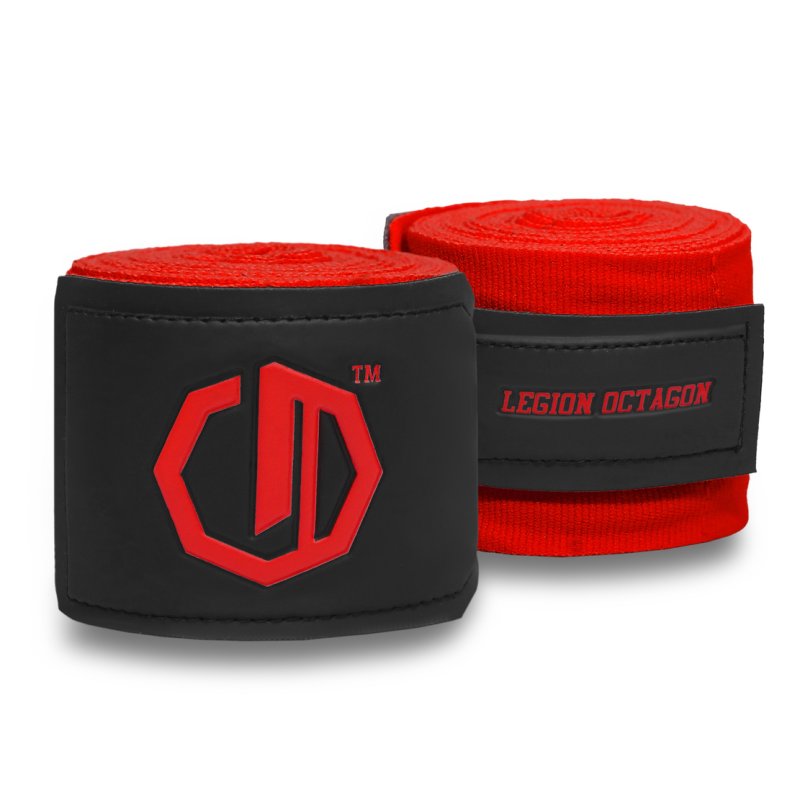 OCTAGON – Supreme Boxing Hand Wraps Red