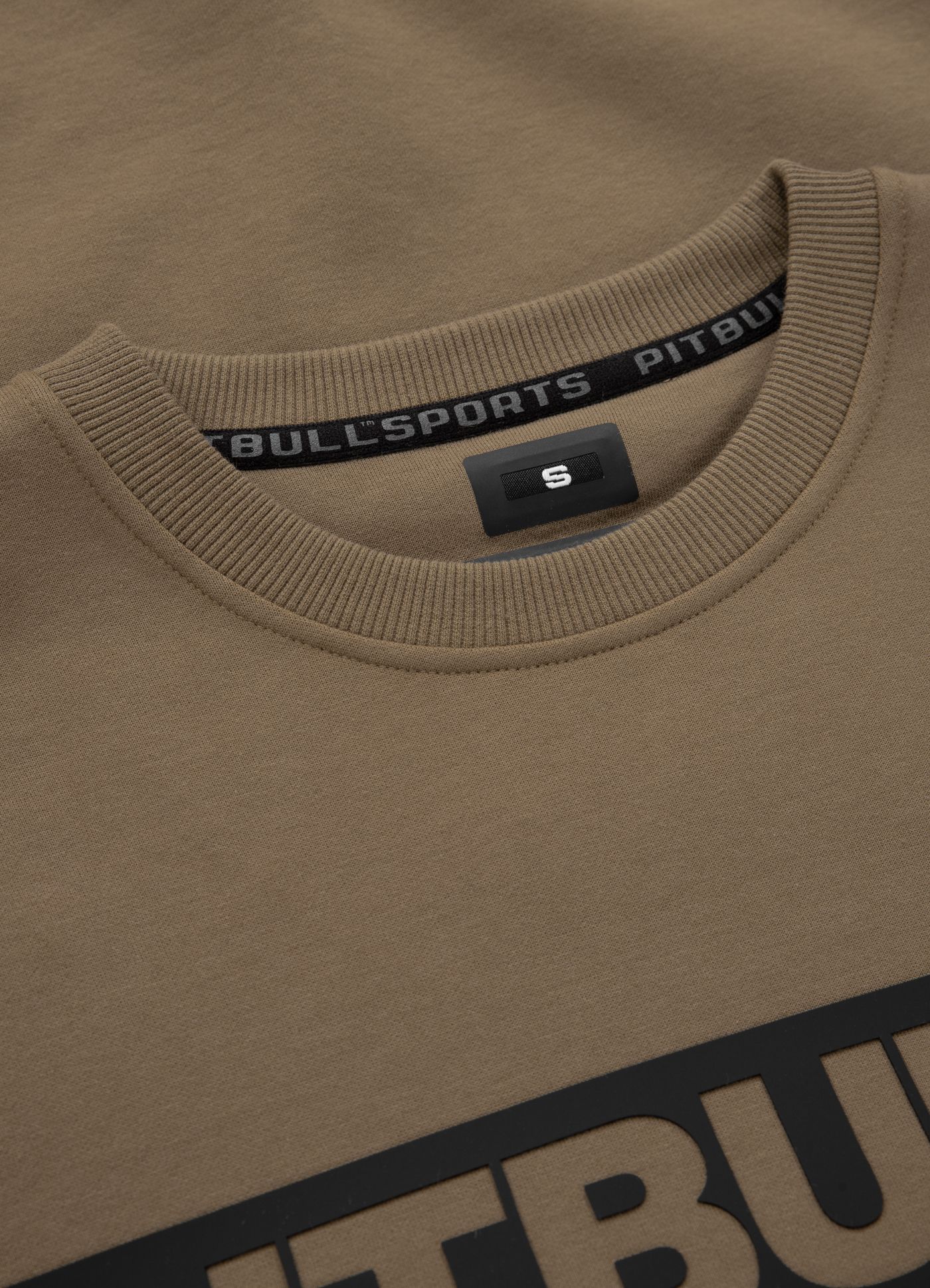 PIT BULL WEST COAST – Beyer  Crewneck Sweatshirt Coyote Brown