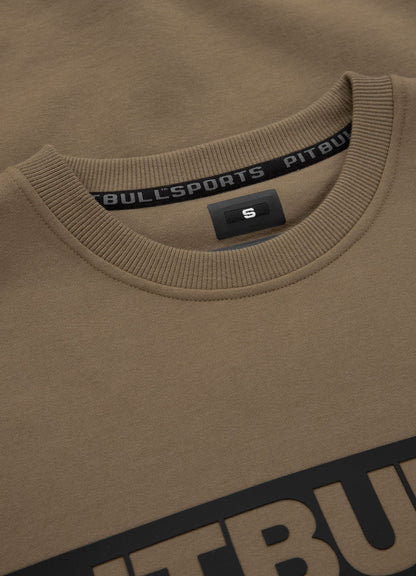 PIT BULL WEST COAST – Beyer  Crewneck Sweatshirt Coyote Brown