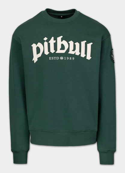 🐶🔥 Pit Bull West Coast TAYLOR Sweatshirt Bottle Green