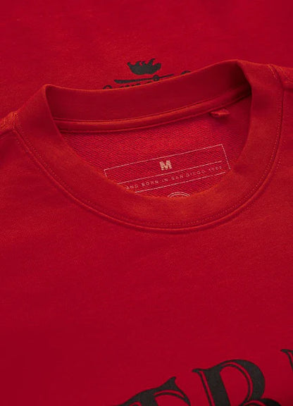 👕 PIT BULL WEST COAST San Diego 89 Men’s Crewneck  (Red)