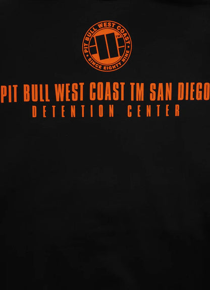 Pit Bull Men’s Hoodie – Orange Dog