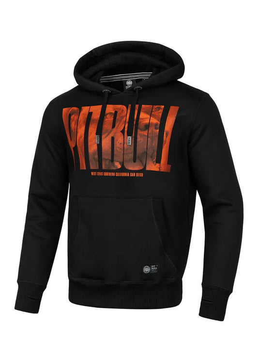 Pit Bull Men’s Hoodie – Orange Dog