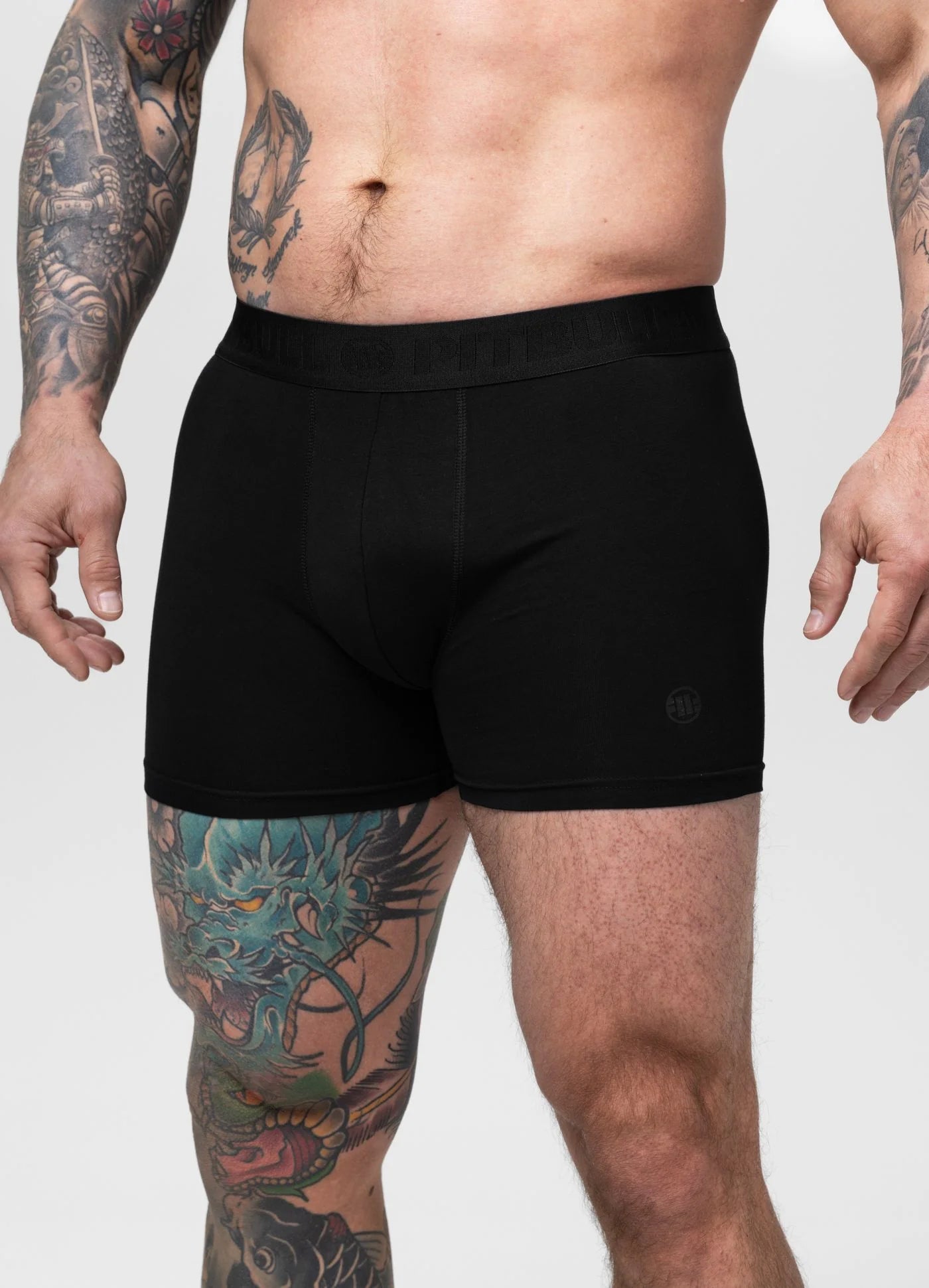 🩲🔥 Pit Bull West Coast Boxer Shorts TAPE COLOR – 3-Pack