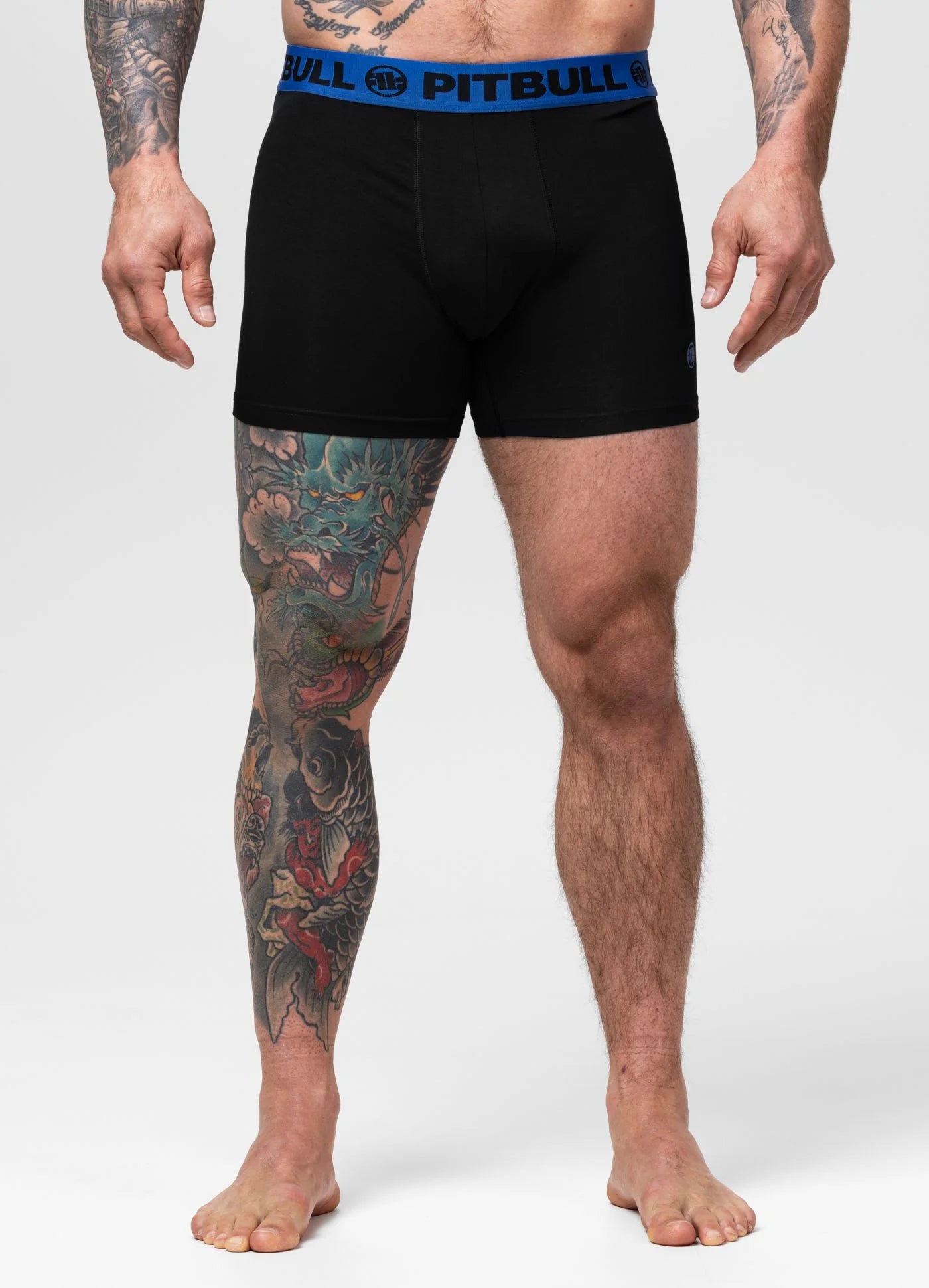 🩲🔥 Pit Bull West Coast Boxer Shorts TAPE COLOR – 3-Pack