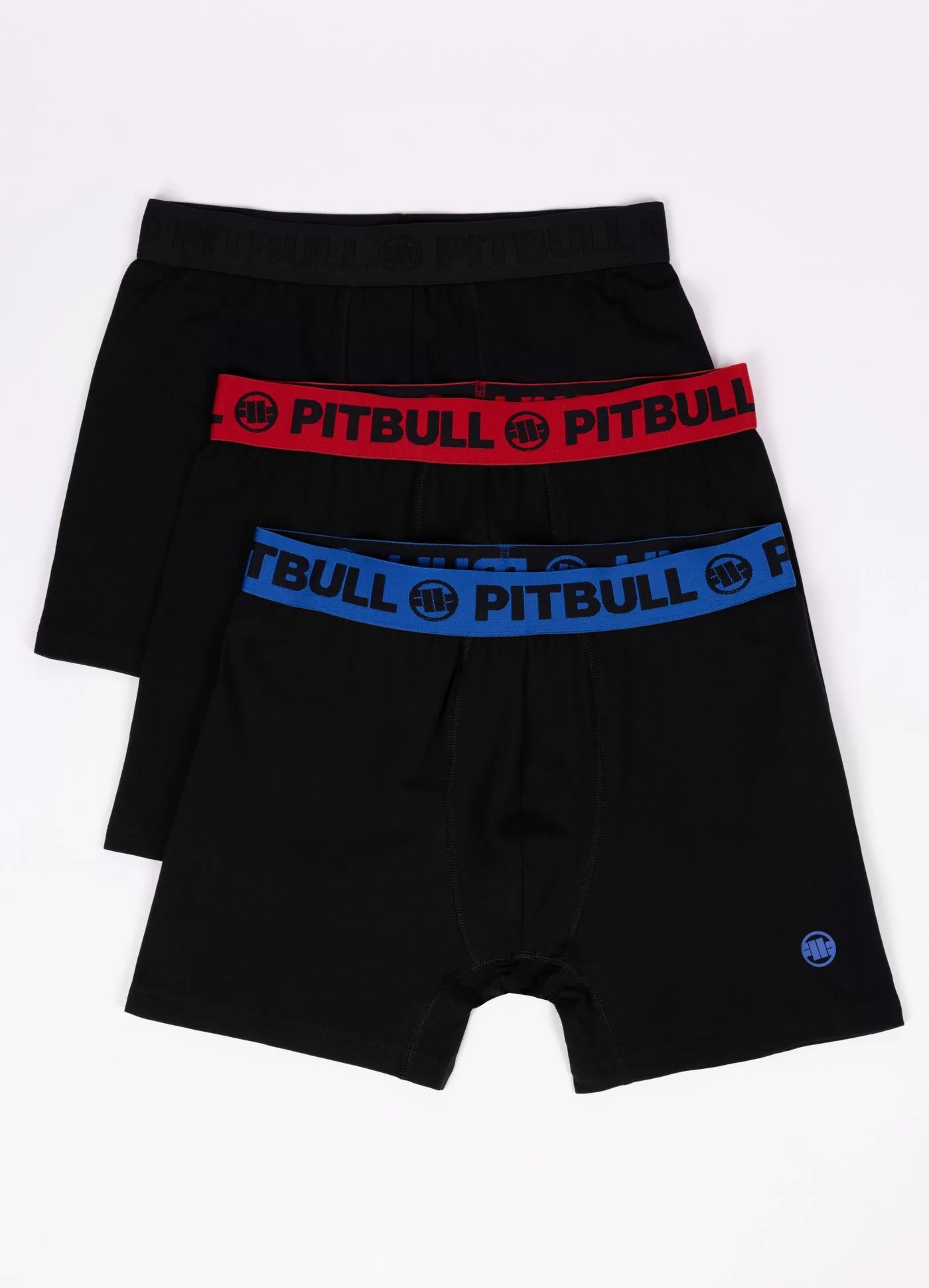 🩲🔥 Pit Bull West Coast Boxer Shorts TAPE COLOR – 3-Pack