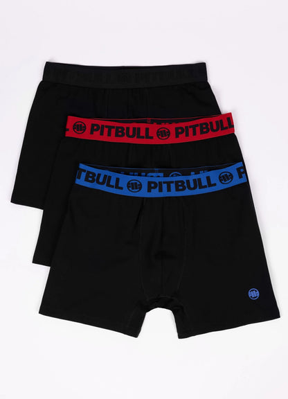 🩲🔥 Pit Bull West Coast Boxer Shorts TAPE COLOR – 3-Pack